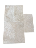 Ivory Travertine Tile 12x24 Honed, Filled