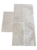 Ivory Travertine Tile 12x24 Honed, Filled
