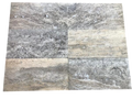 Silver Vein Cut Travertine Tile 12x24 Polished