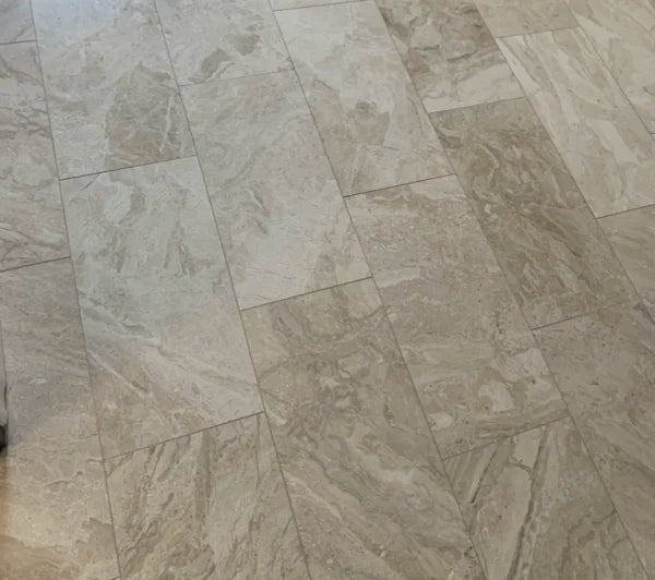 Breccia Bianco Marble Tile 12x24 Honed