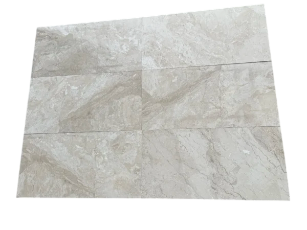 Breccia Bianco Marble Tile 12x24 Honed