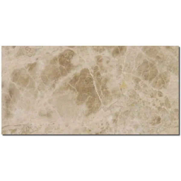 Emperador Light 12x24 Polished Marble Tile