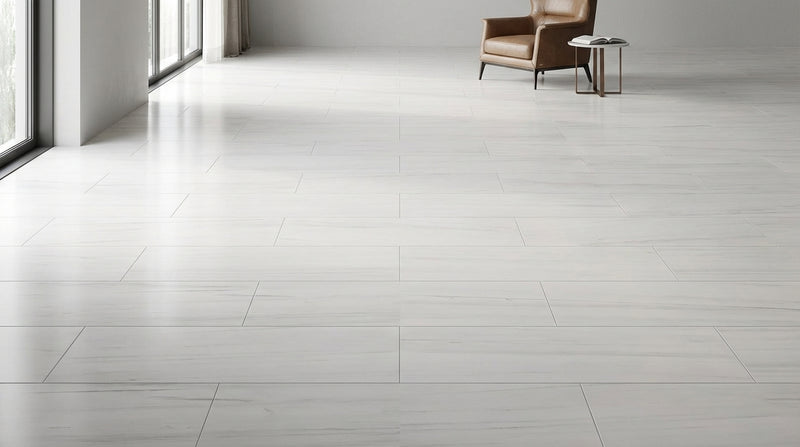 Dolomite White Marble Tile 12x24 Polished