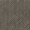 1/2x2 Herringbone Metallic 12.25x11 Metal Mosaic