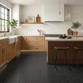 12x24x1/2 Honed Basalt Tile — Kitchen floor