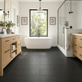 12x24x1/2 Honed Basalt Tile — Primary Bath floor