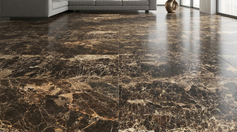 Emperador Dark Marble Tile 12x24 Polished