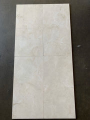 Crema Marfil Classic 12x24 Polished Marble Tile