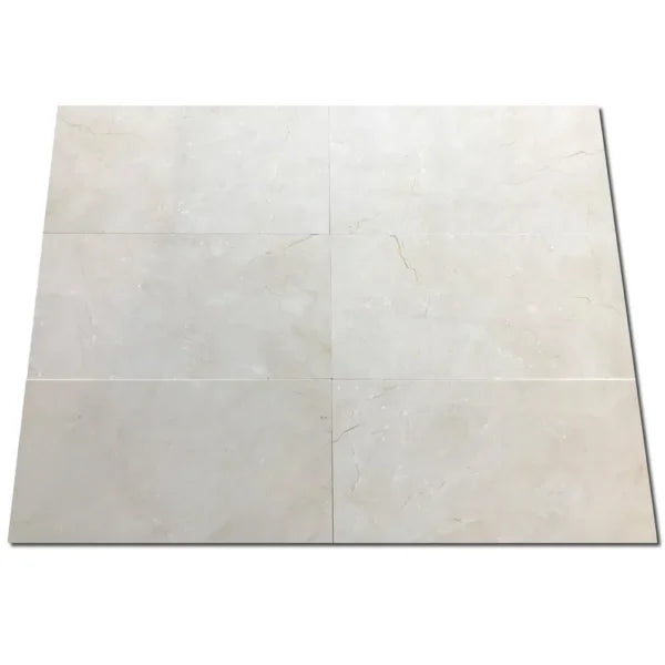 Crema Marfil Classic 12x24 Polished Marble Tile