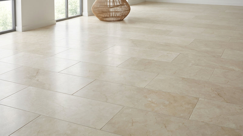 Crema Marfil Classic 12x24 Honed Marble Tile