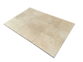 Ivory Travertine Paver 16x24 Tumbled   1.25 inch
