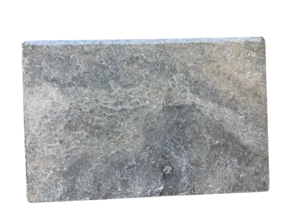 Silver Travertine Coping 16x24  Bullnose  5 cm