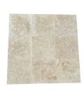 Ivory Travertine Tile 18x18 Honed, Filled