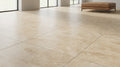 Ivory Travertine Tile 18x18 Honed, Filled