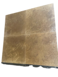 Noce Travertine Tile 18x18 Honed, Filled
