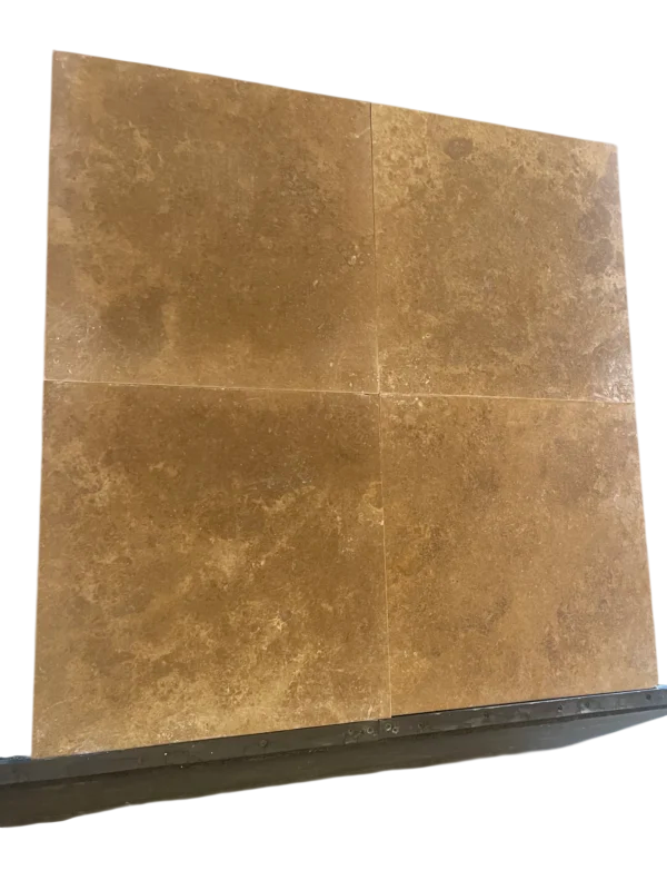 Noce Travertine Tile 18x18 Honed, Filled