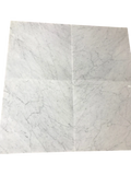 Carrara White Marble Tile 18x18 Polished