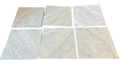 Carrara White Marble Tile 18x18 Honed