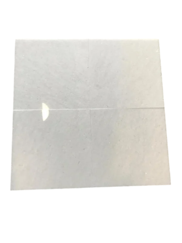 Polar White Marble Tile 18x18 Polished