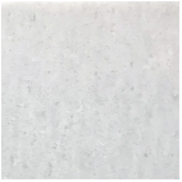 Polar White Marble Tile 18x18 Honed