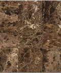 Emperador Dark Marble Tile 18x18 Polished