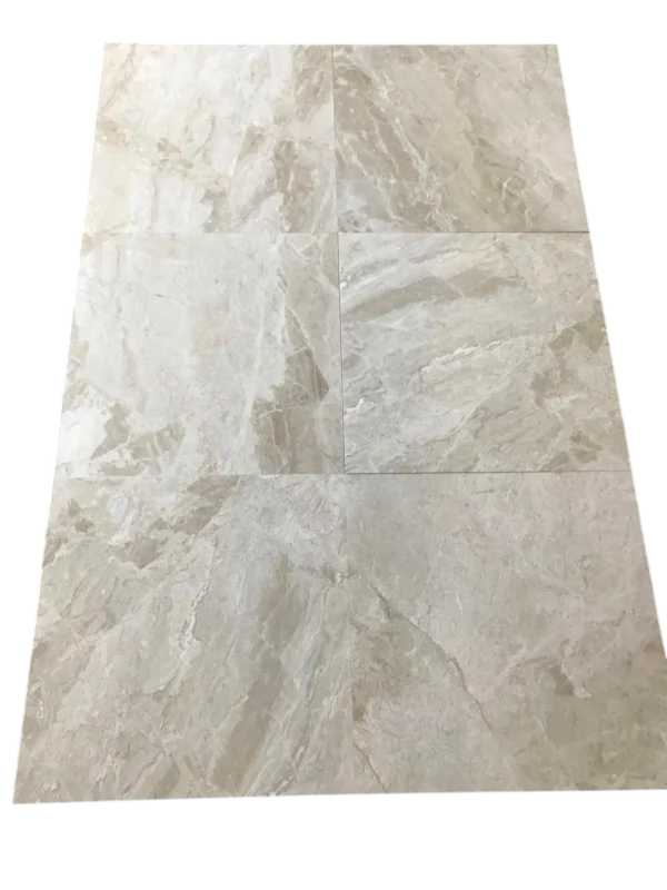 Breccia Bianco Marble Tile 18x18 Polished