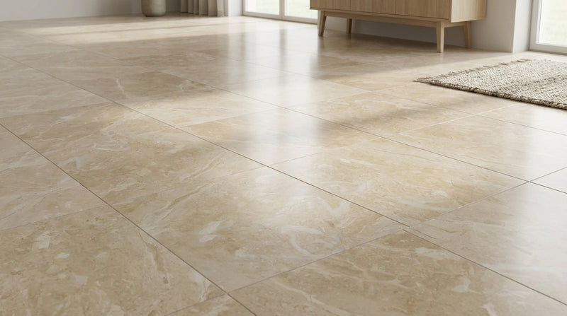 Breccia Bianco Marble Tile 18x18 Polished