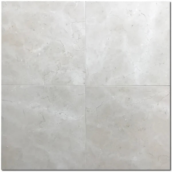 Crema Marfil Classic 18x18 Honed Marble Tile