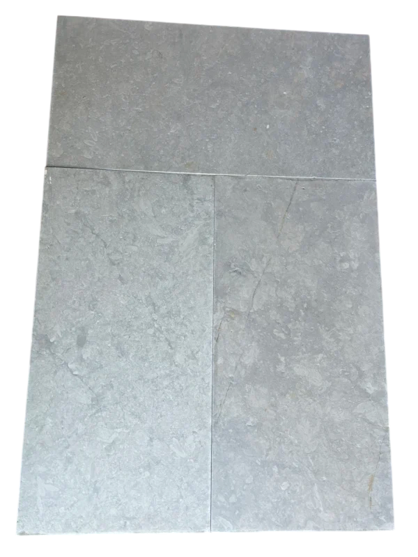 Lagos Blue Nova 18x36 Brushed Limestone Tile