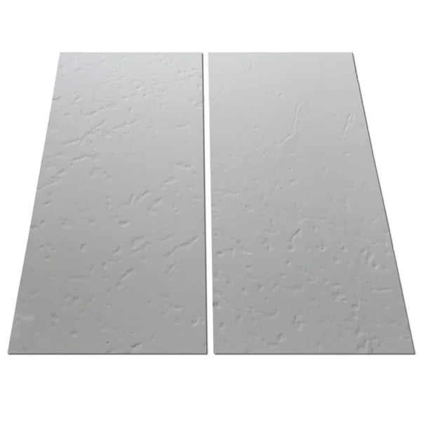 Euro White Deep Brushed 18x36 Limestone Tile
