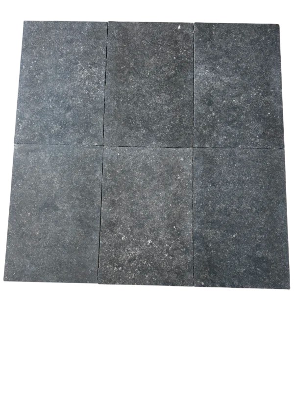 Belgian Blue Granite Tile 16x24 Bush Hammered