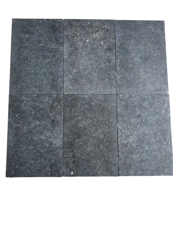 Belgian Blue Granite Tile 16x24 Bush Hammered
