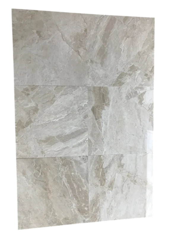 Breccia Bianco Marble Tile 24x24 Polished