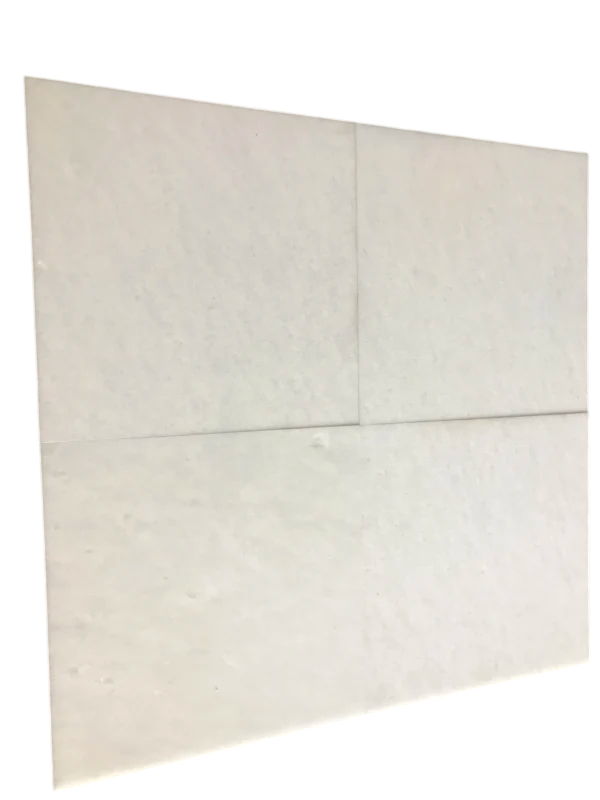 Polar White Marble Tile 24x24 Honed