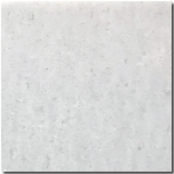 Polar White Marble Tile 24x24 Honed