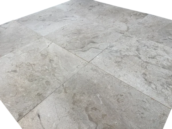 Golden Sand 24x24 Brushed Marble Tile