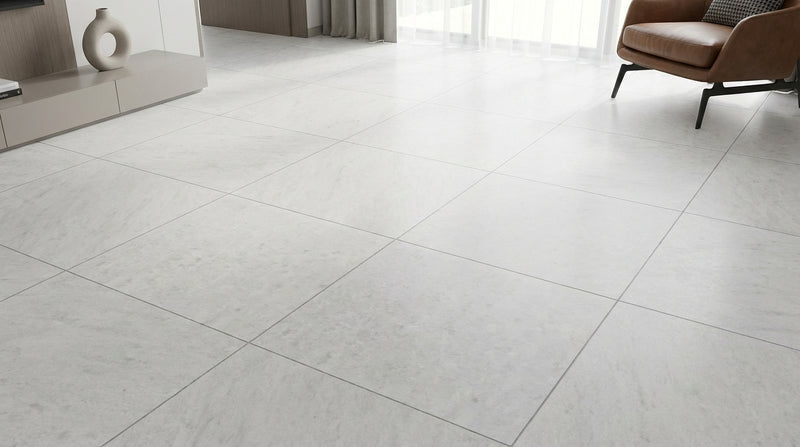 Golden Sand 24x24 Brushed Marble Tile