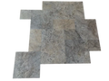 Silver Travertine Pattern Tile – Honed and Filled Rectified 16x24
