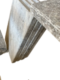 Silver Travertine Coping 16x24  Eased  5 cm