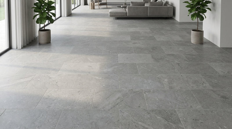 Nova Blue Limestone Tile 12x24 Honed
