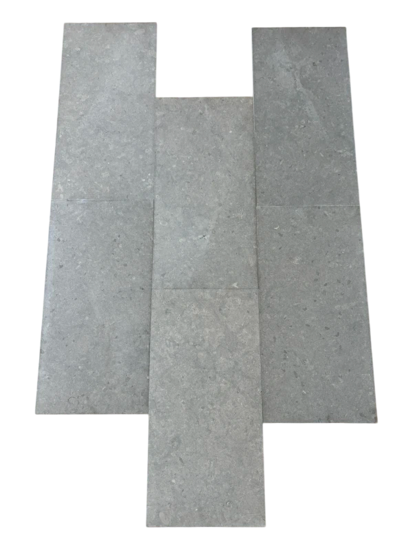 Nova Blue Limestone Tile 12x24 Honed