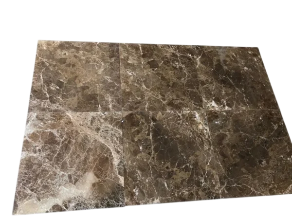 Emperador Dark Marble Tile 24x24 Polished
