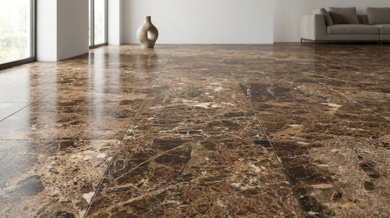 Emperador Dark Marble Tile 24x24 Polished