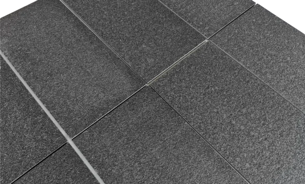 Black Basalt Tile 12x24 Flamed