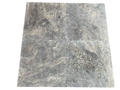 Silver Travertine Paver 24x24 Tumbled   1.25 inch