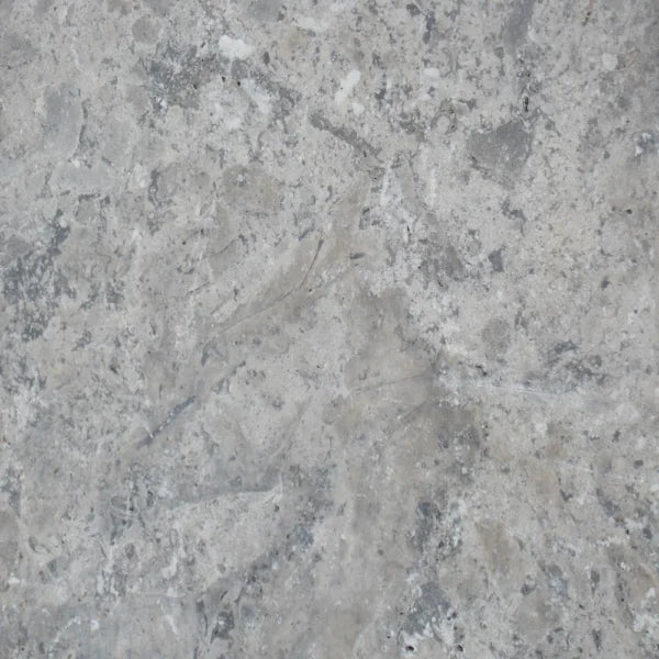 Silver Travertine Paver 24x24 Tumbled   1.25 inch