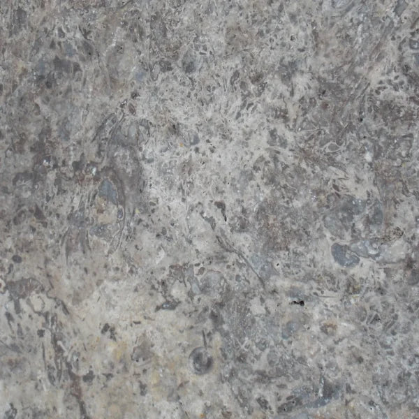 Silver Travertine Paver 24x24 Tumbled   1.25 inch