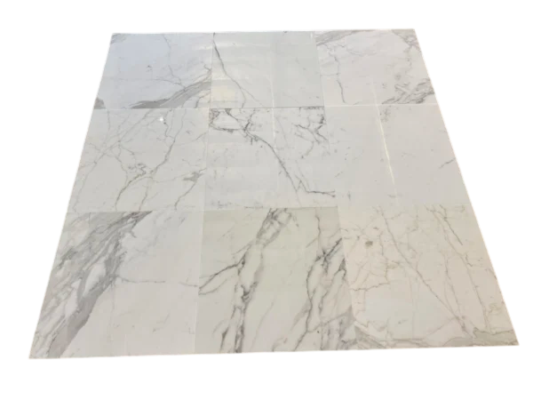 Calacatta Gold Marble Tile 24x24 Polished