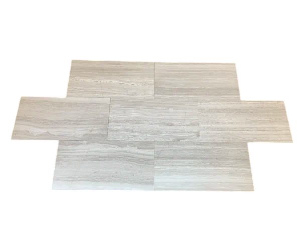 White Oak Marble Tile 18x36 Honed