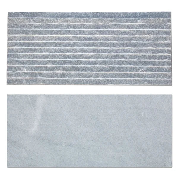 Blue Stone Marble Veneer 8x18 Splitface